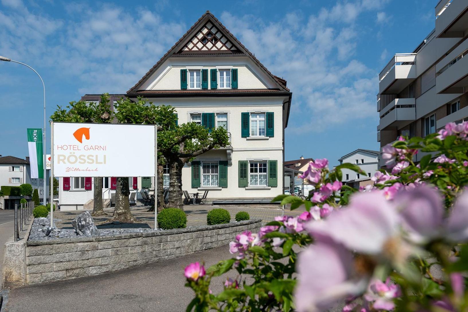 Hotel Garni Roessli Wittenbach Exterior foto
